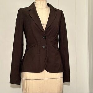The Limited Brown Blazer Business Casual Size Small